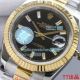 Copy Rolex Datejust II Two Tone Gold Watch Black Diamond Stick Markers Dial 41MM (6)_th.jpg
